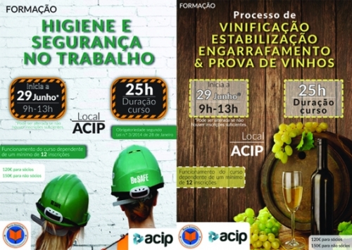 ACIP - Ilha do Pico - Formação em Higiene e Segurança no Trabalho & Processos de Vinificação