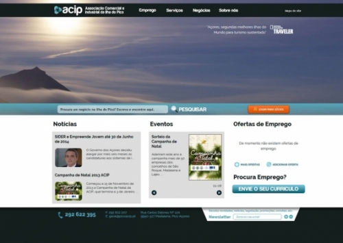 ACIP - Ilha do Pico - Abertura do novo site da ACIP